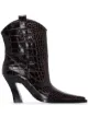 Image 1 of TOM FORD Western crocodile-effect 85mm boots
