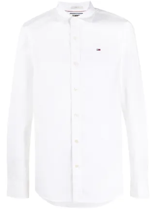 tommy jeans white long sleeve