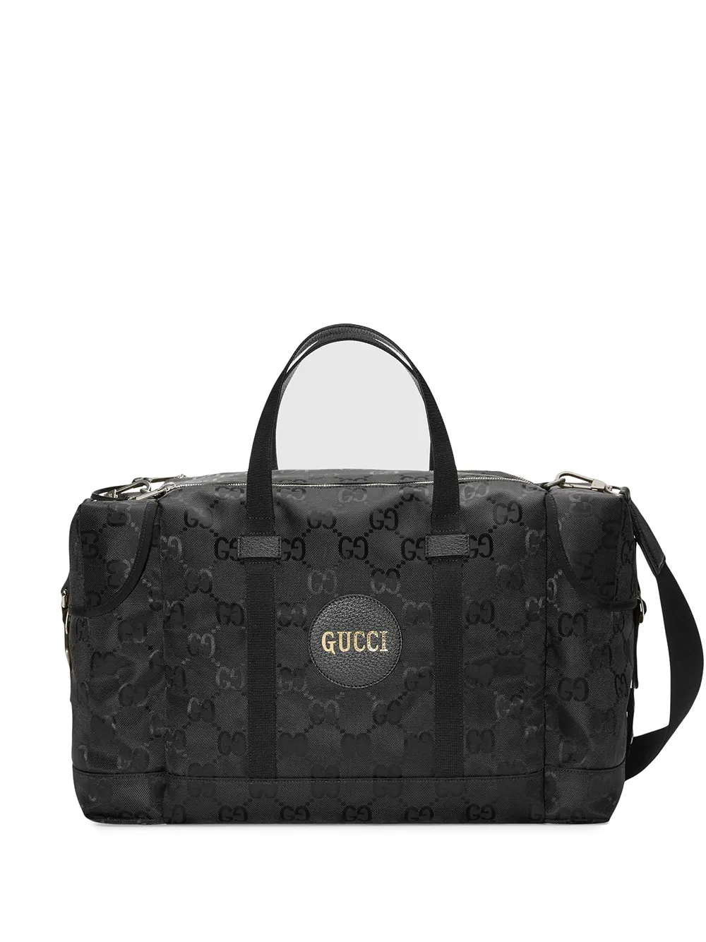 supreme duffle bag black