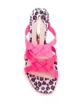 Sophia Webster leopard print sole mules