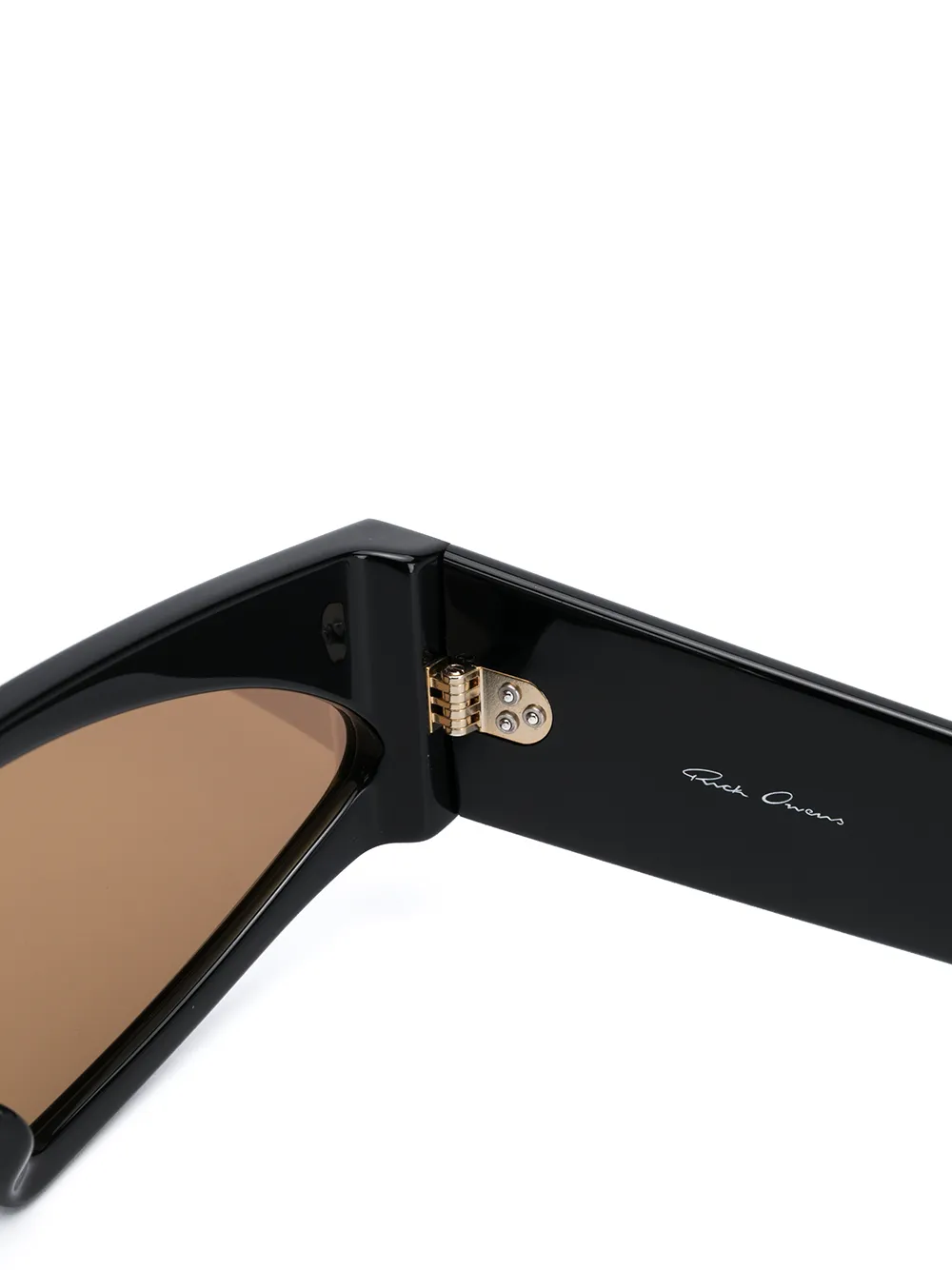  Rick Owens Wraparound-frame Sunglasses - Black 