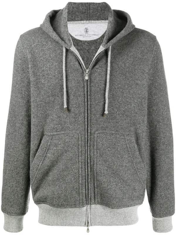 knitted zip up