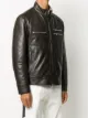 Brunello Cucinelli padded leather jacket