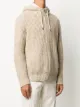 Brunello Cucinelli knitted zipped hoodie