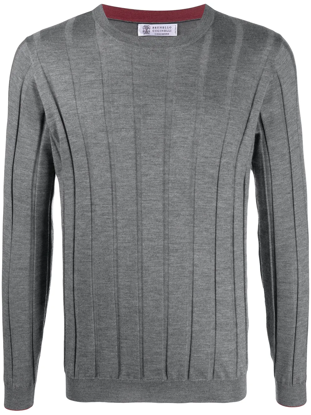 Brunello Cucinelli suéter con cuello redondo | gris | Image 1