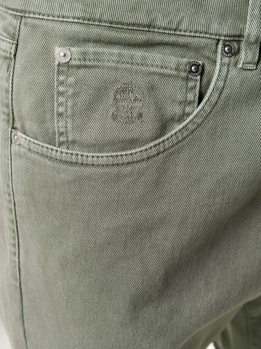 фото Brunello cucinelli джинсы кроя слим с завышенной талией