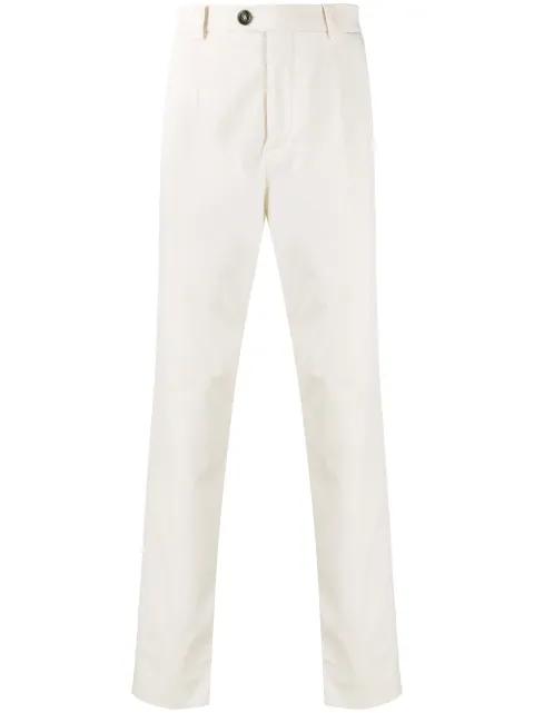 Brunello Cucinelli pantalones rectos con bolsillos