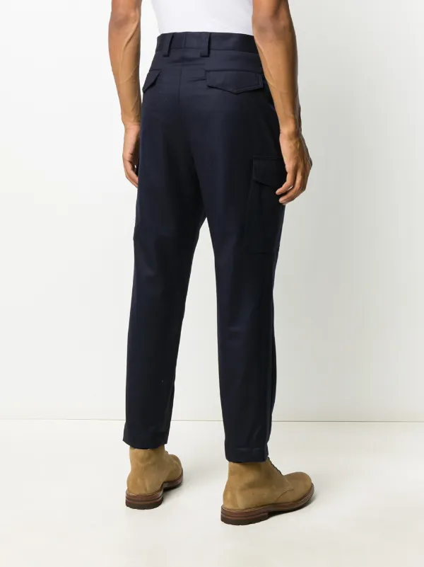 【送料&関税込】Brunello Cucinelli Cropped Trousers Cropped trousers for Woman in Ecru | Brunello Cucinelli