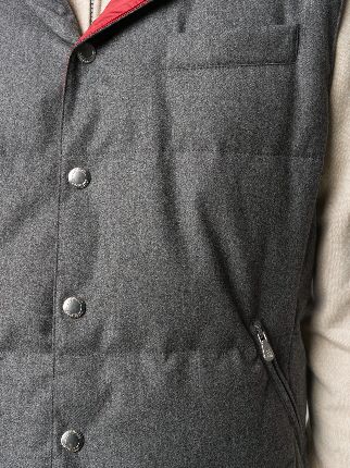 twill puffer gilet展示图