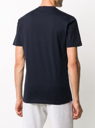 cotton V-neck T-shirt展示图