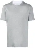 Brunello Cucinelli layered-effect T-shirt - Grey