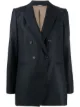 الصورة 1 من Brunello Cucinelli بليزر مخطط بصفي أزرار