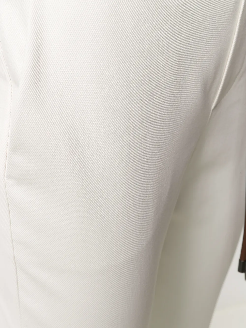 Brunello Cucinelli Broek met toelopende pijpen Wit