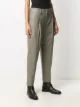 Brunello Cucinelli houndstooth high-waist trousers