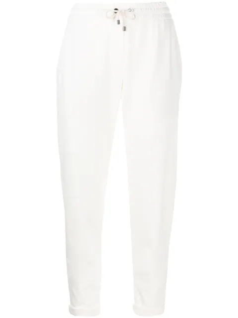 Brunello Cucinelli drawstring cropped sweatpants