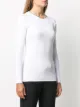 Brunello Cucinelli metallic trim knitted top