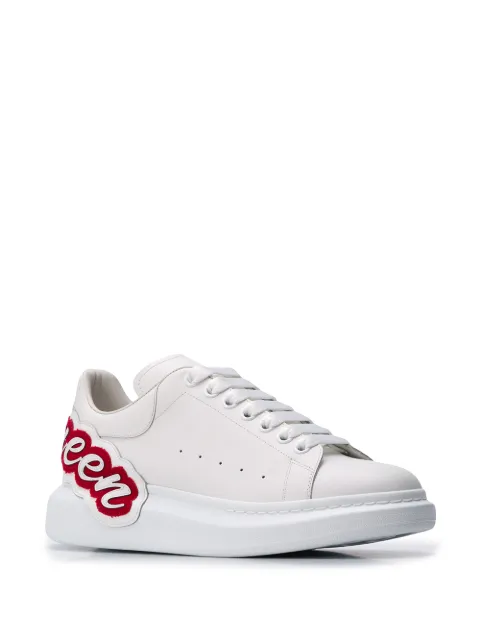 alexander mcqueen heart patch sneakers
