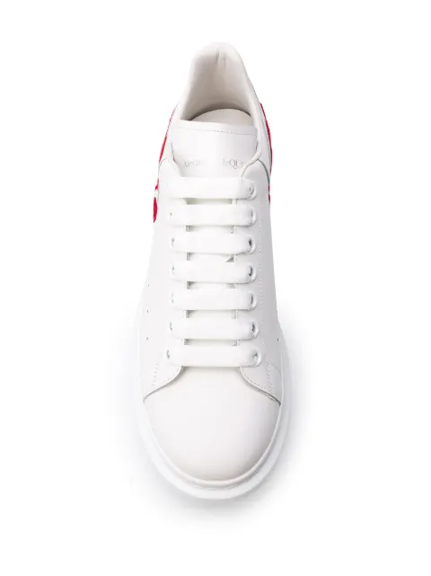 alexander mcqueen heart patch sneakers