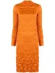Image 1 of XU ZHI Wrinkle crinkle-effect midi dress