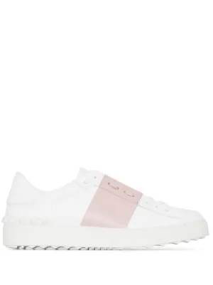 womens pink valentino trainers