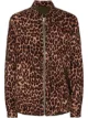 Image 1 of Sacai leopard-print zip-up shirt