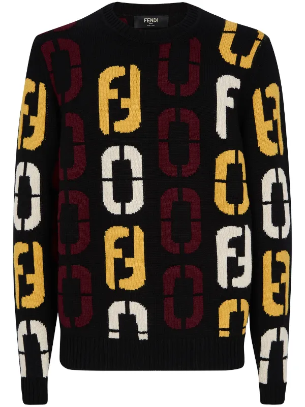 fendi ff logo jumper