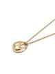 Georg Jensen قلادة بذهب أصفر عيار 18 ودلاية