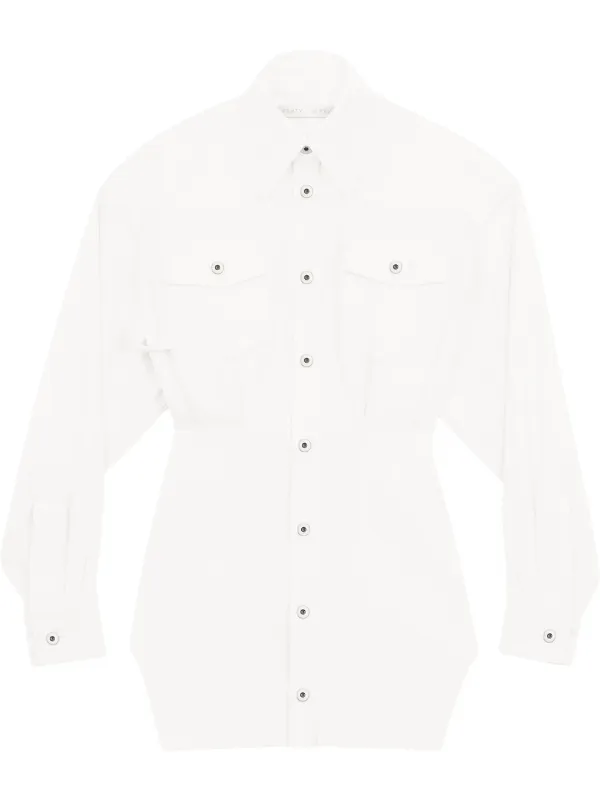 fenty corset t shirt dress