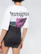 FENTY corset denim mini skirt