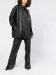 Image 2 of FENTY Faux leather oversized shirt