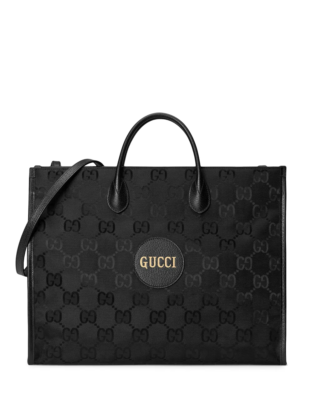 gucci plain black bag