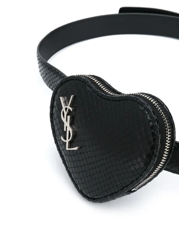 ysl heart belt bag