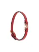 Image 1 of Valentino Garavani crystal VLOGO detail leather bracelet