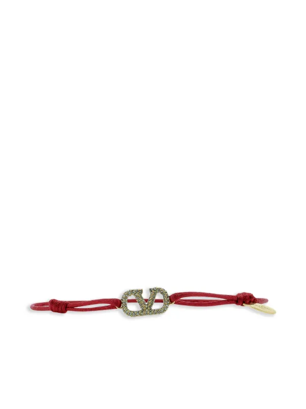 【関税&送料込】Valentino Garavani Bracciale Vlogo Signature Valentino Garavani VLogo Signature Bracelet | Gold | FARFETCH