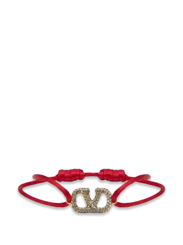 Valentino Garavani Vロゴ チャーム ブレスレット 通販 - FARFETCH