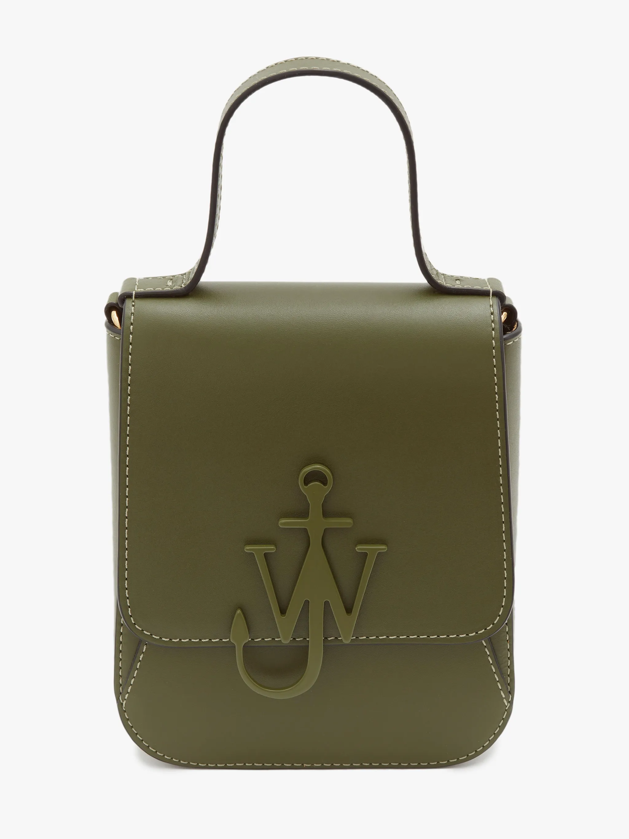 TOP HANDLE ANCHOR BAG in green JW Anderson