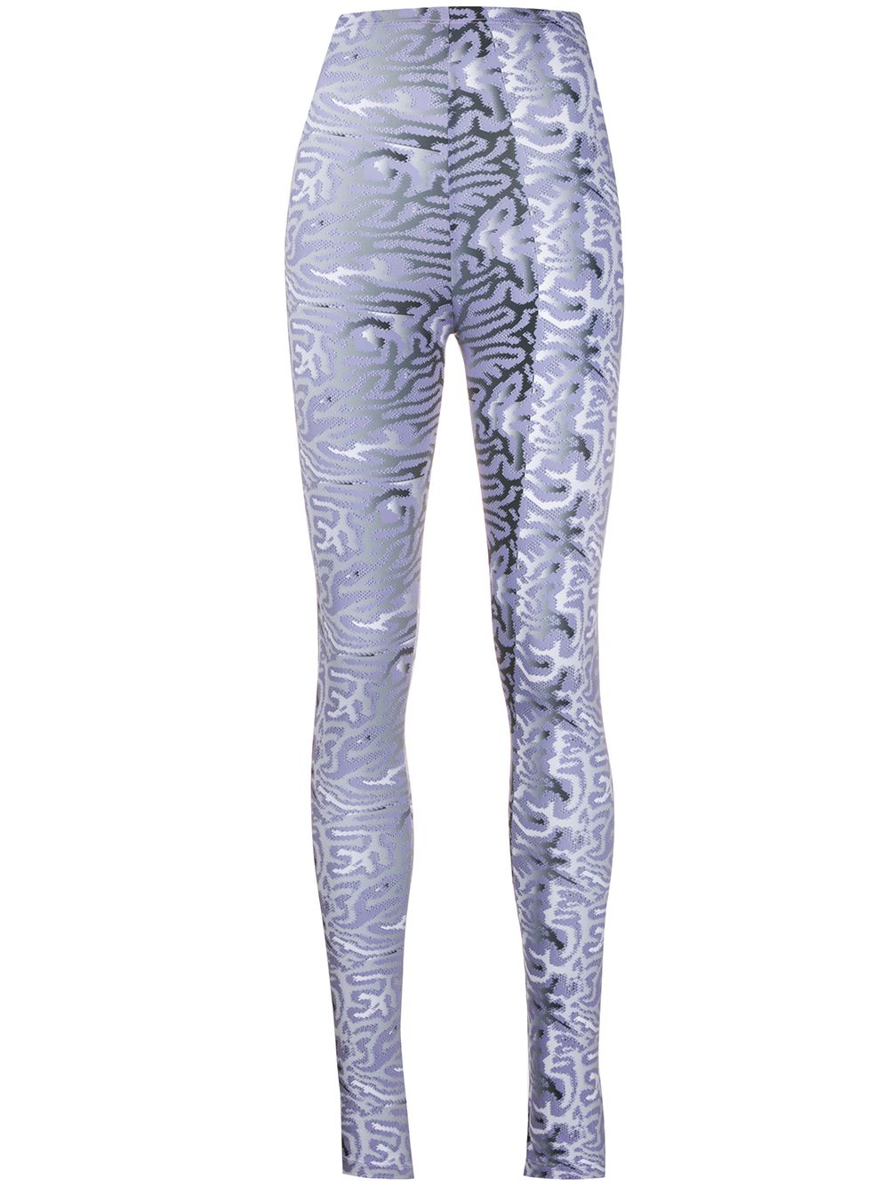 фото Maisie wilen abstract-print slim-fit leggings