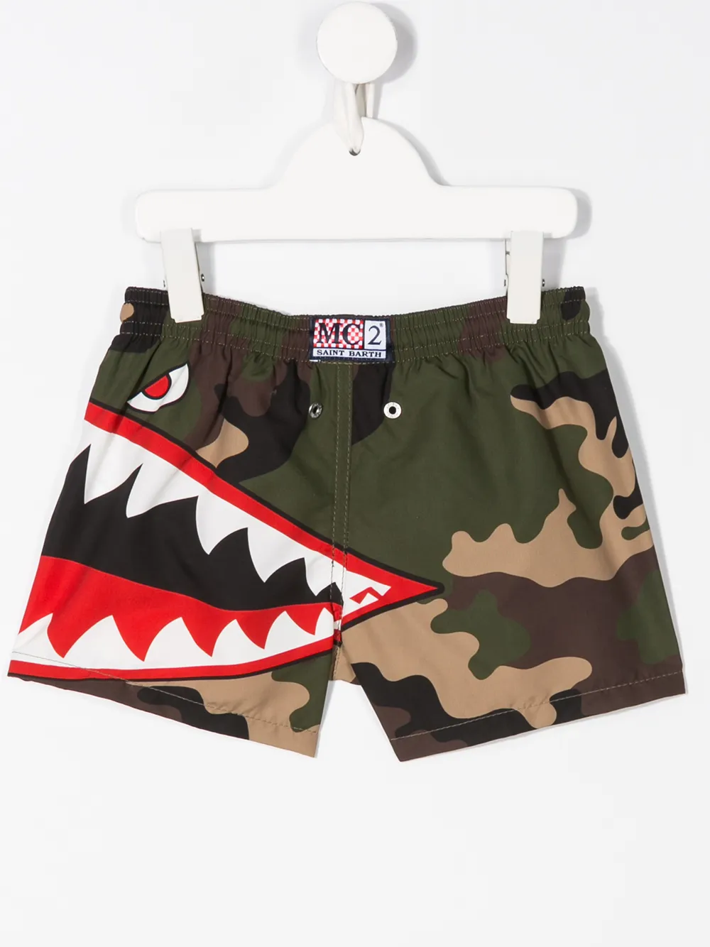 фото Mc2 saint barth kids плавки-шорты shark camo