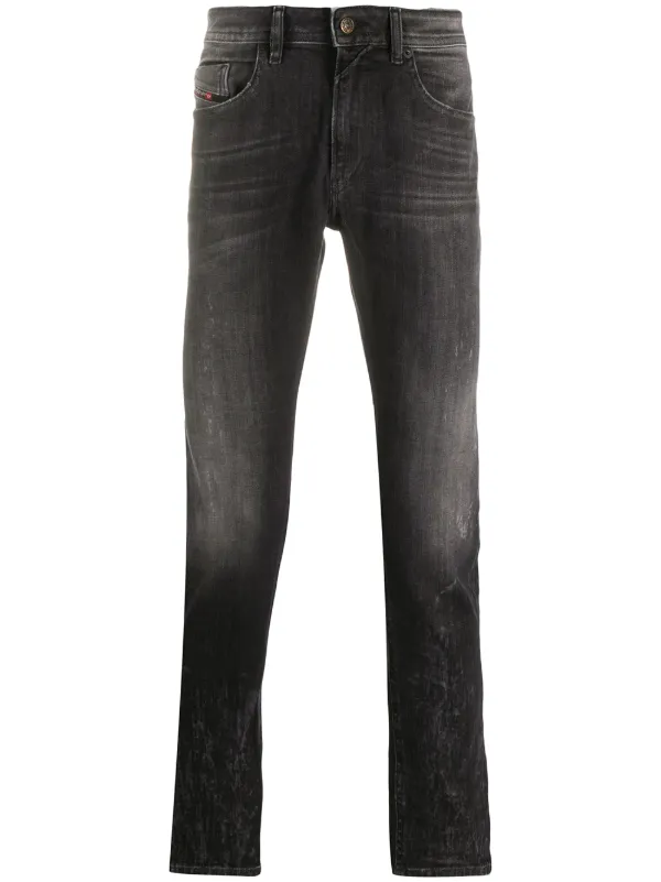 diesel thommer black jeans