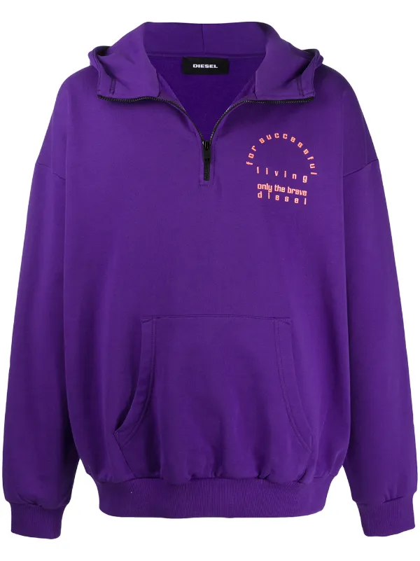 diesel purple hoodie