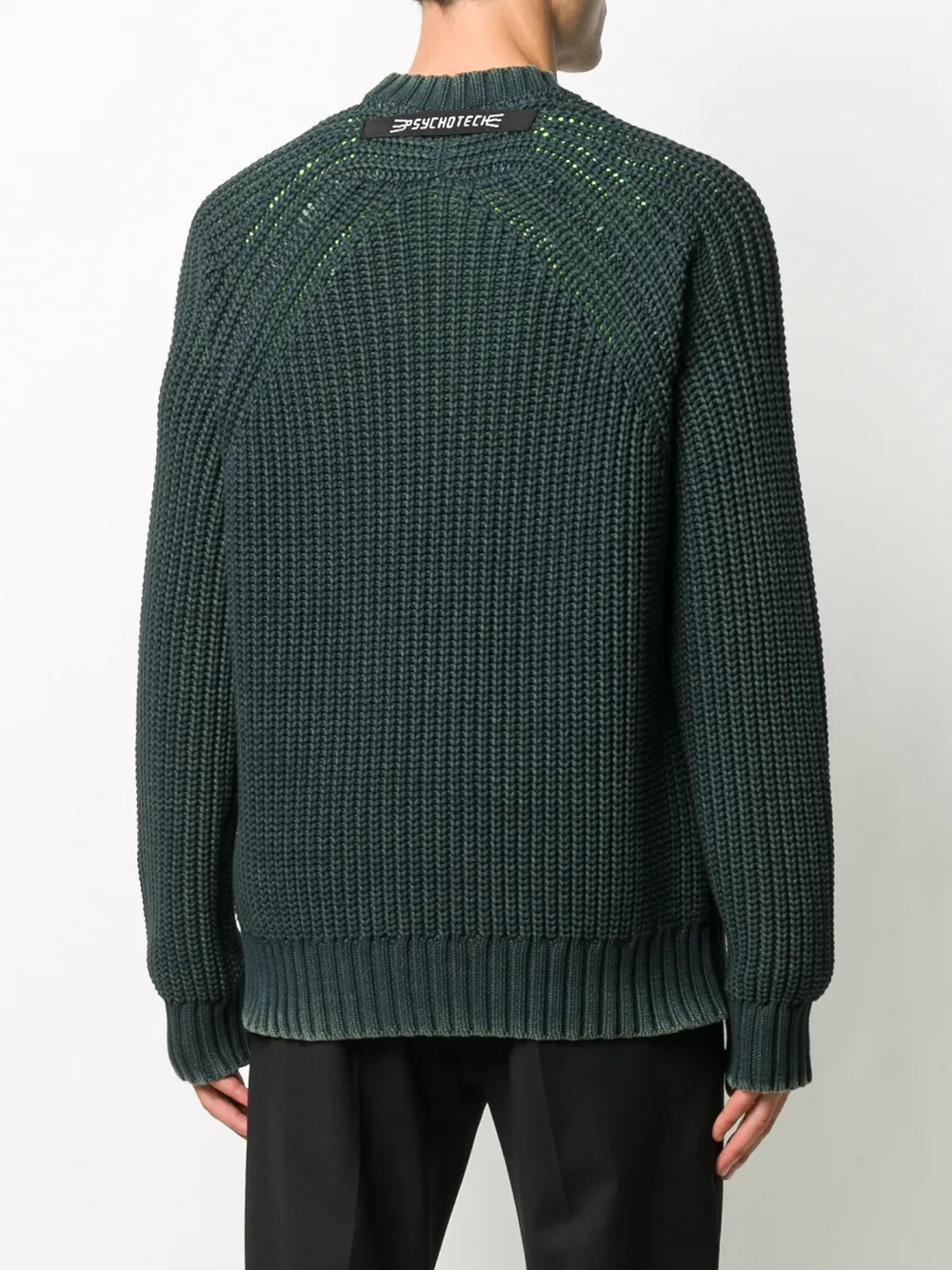 Diesel Ribgebreide trui Blauw