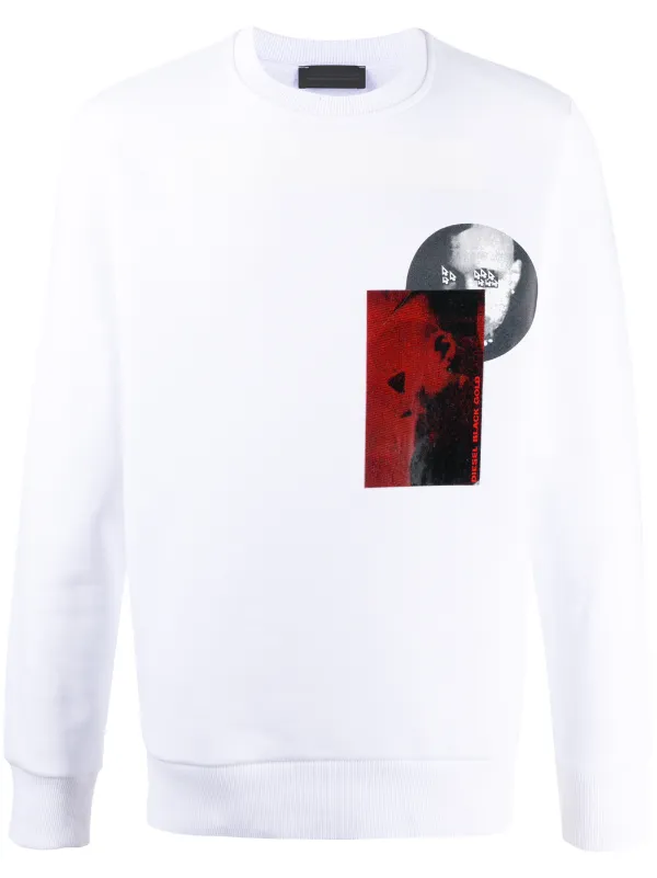 diesel black gold sweatshirt