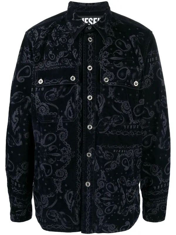 Diesel ペイズリー シャツ 通販 Farfetch