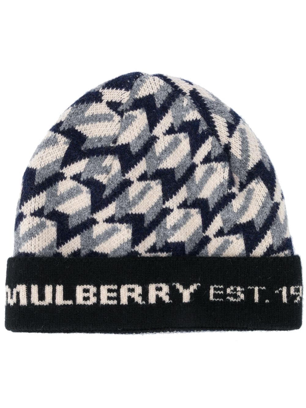 фото Mulberry шапка бини с монограммой