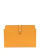Image 1 of Mulberry logo-print leather clutch bag