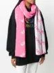 Image 2 of Balenciaga all-over logo scarf