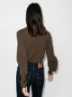 Low Classic ribbed-knit puff-sleeve jumper