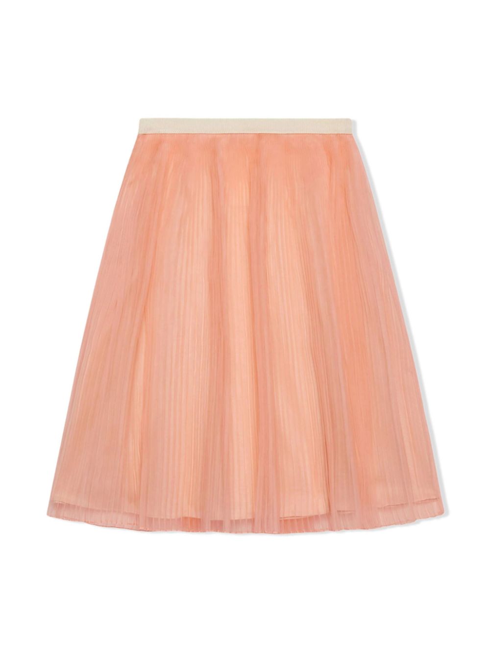 Gucci Kids Maison de L'Amour organza skirt - Pink