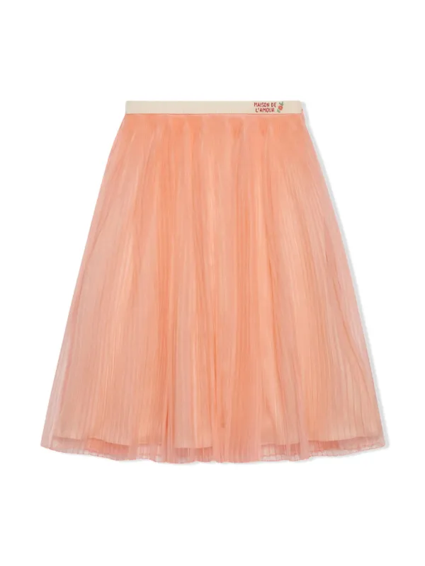 Gucci Kids グッチ・キッズ Maison de L'Amour スカート - FARFETCH