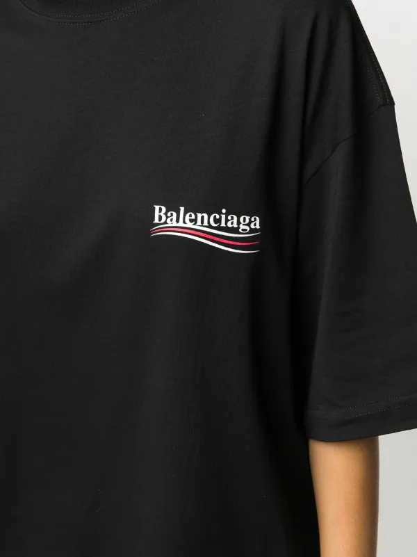 balenciagabalenciaga ロゴTシャツ